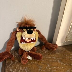 Brown and Yellow Cartoon Character Plush Toy